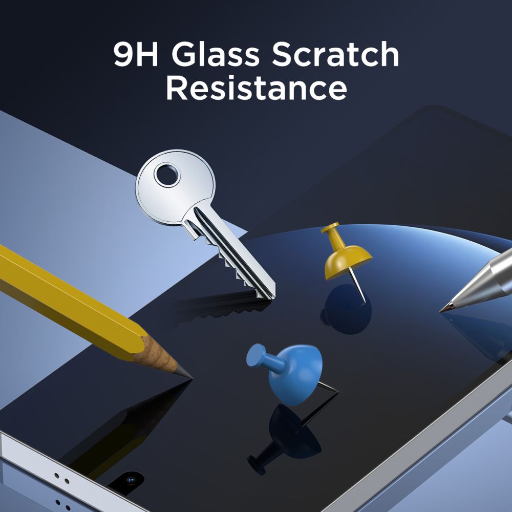 Tech-Protect Screen Protector for Samsung Galaxy S25 S931 / S24 S921, Tempered Glass, Full Glue, Set of 10 Pieces
