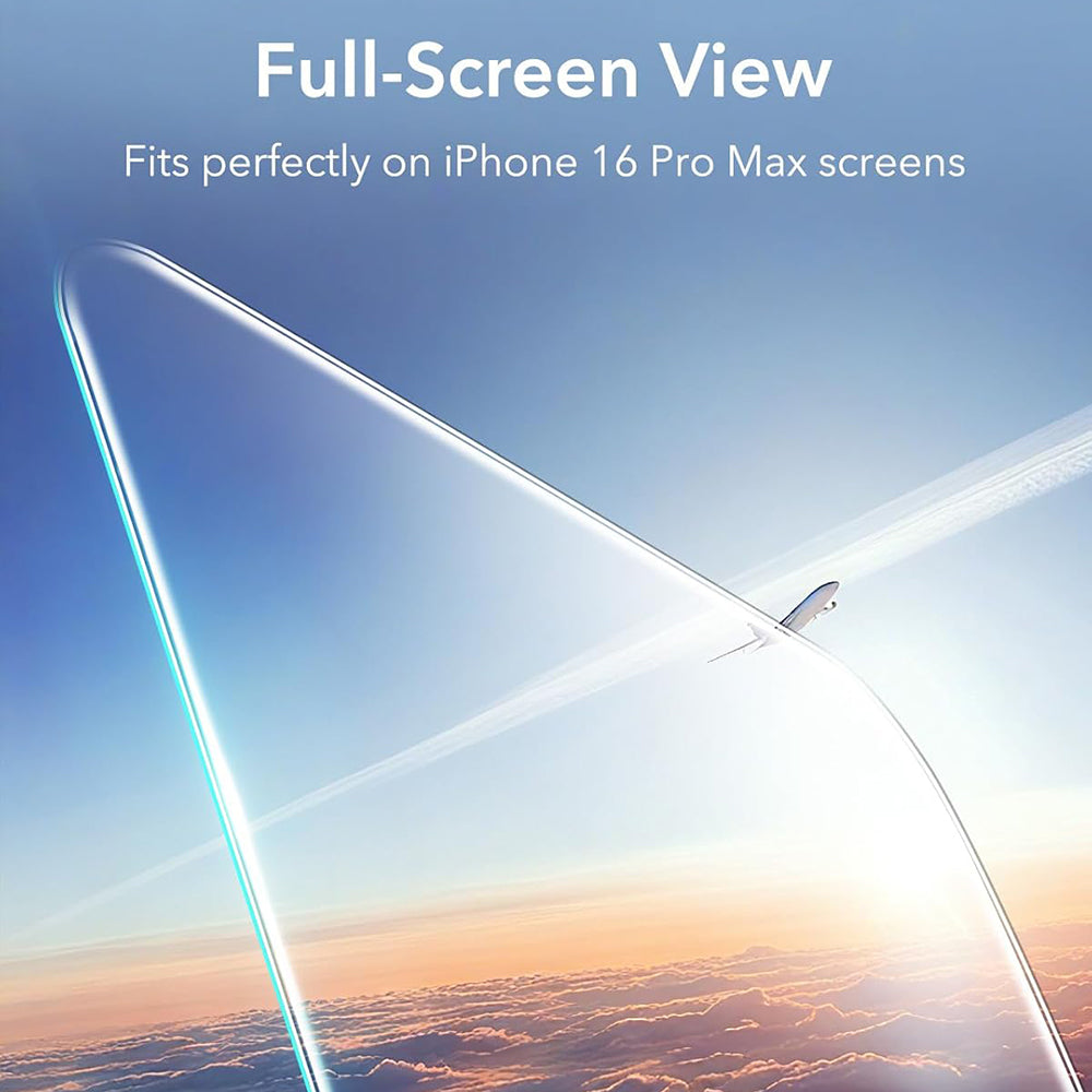 ESR Screen Protector for Apple iPhone 17 Air, Tempered Glass, Full Glue, Set of 3 Pieces