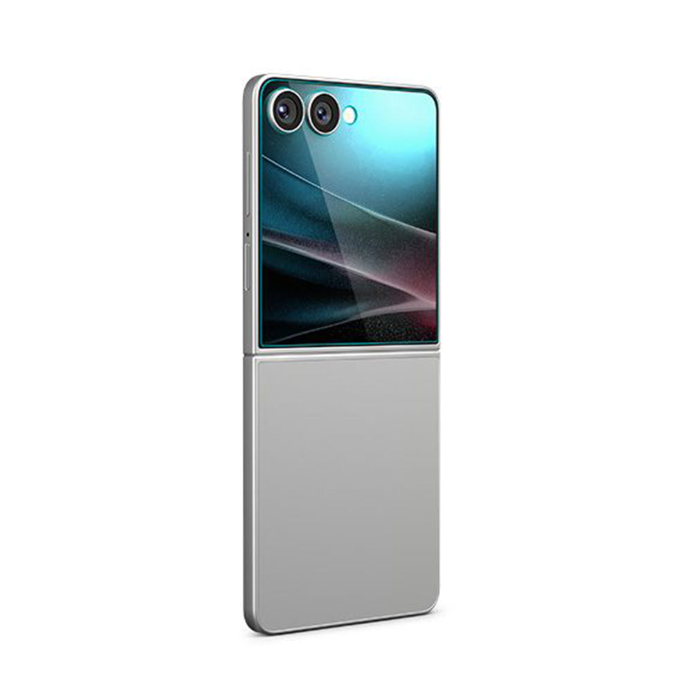 Spigen GlastR EZ FIT External Screen Protector for Samsung Galaxy Z Flip7 F766, Tempered Glass, Full Glue, Set of 2 pieces AGL09585