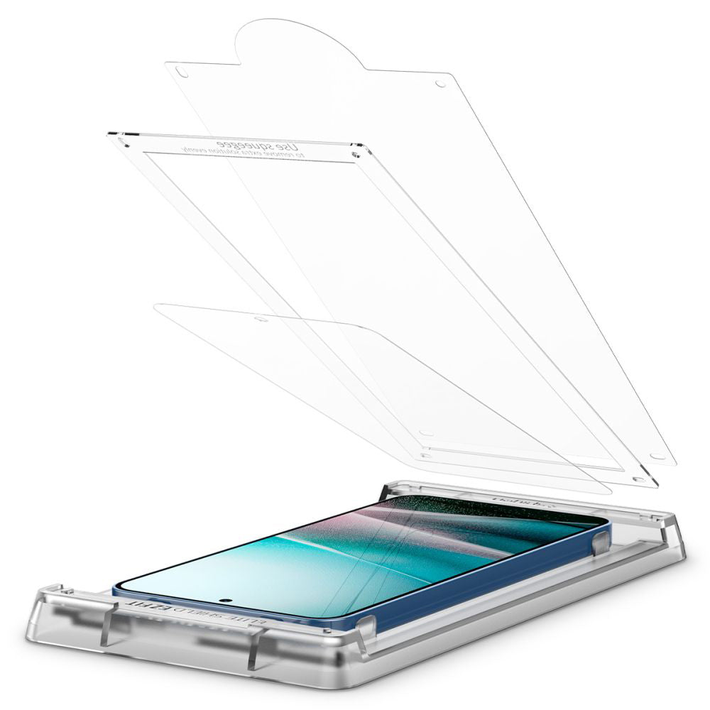 Spigen Elite Shield EZ FIT HD Screen Protector for Samsung Galaxy S25 S931, Plastic AFL09091