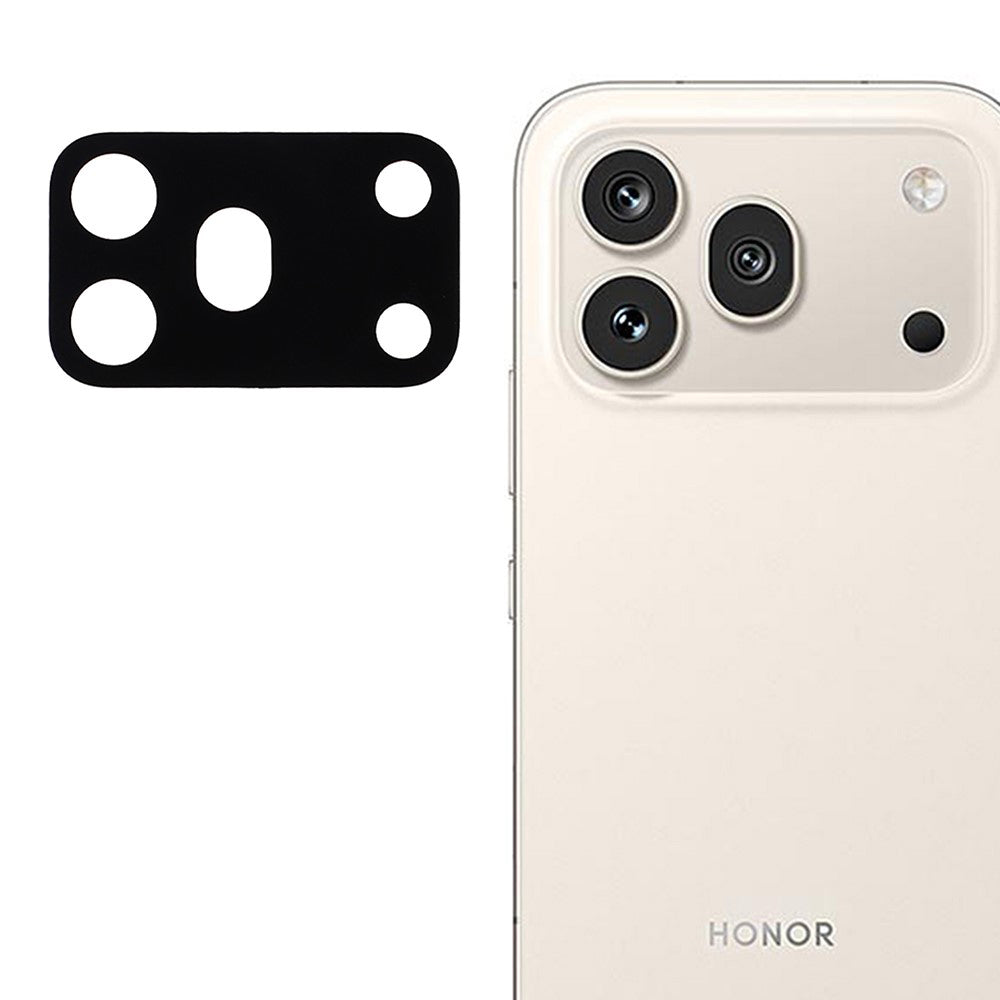 Techsuit Protective Film for Honor 600 Pro, Tempered Glass, Black