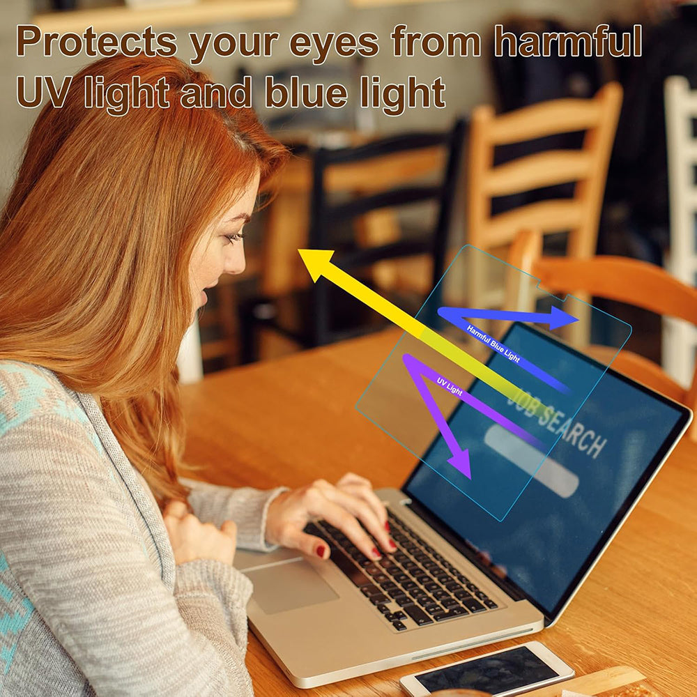 Anti Blue Light Techsuit VisionProX Screen Protector for Apple MacBook Air M3 15inch (2024) / Air M2 15inch (2023), Plastic
