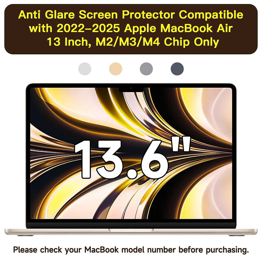 Matte Anti Blue Light Screen Protector Techsuit VisionProX for Apple MacBook Air M3 13inch (2024), Plastic