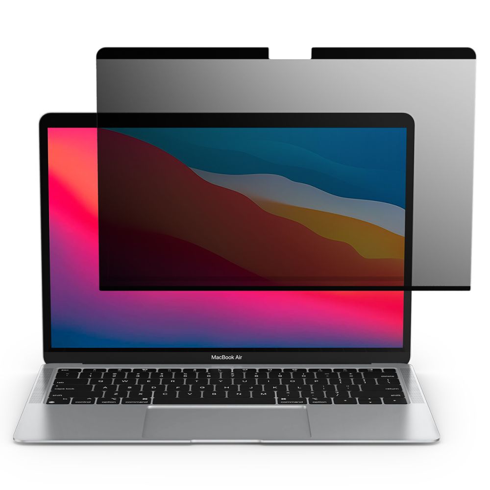 Spigen Safe View Magnetic Privacy Protection Film for Apple MacBook Air M3 13inch (2024) / (2022), Plastic AFL06253