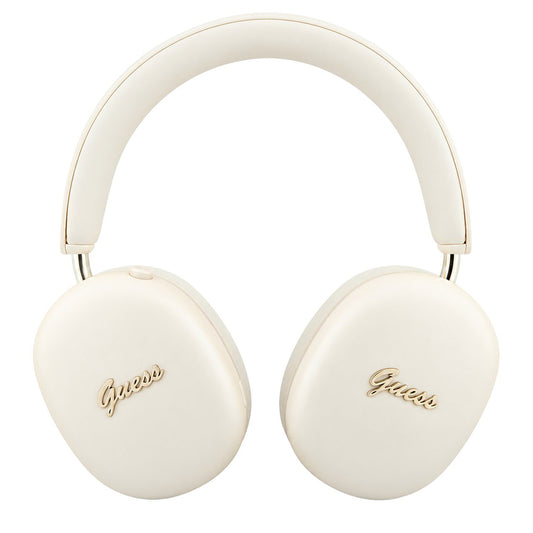 Guess Metal Script Logo Bluetooth Handsfree, A2DP, Beige