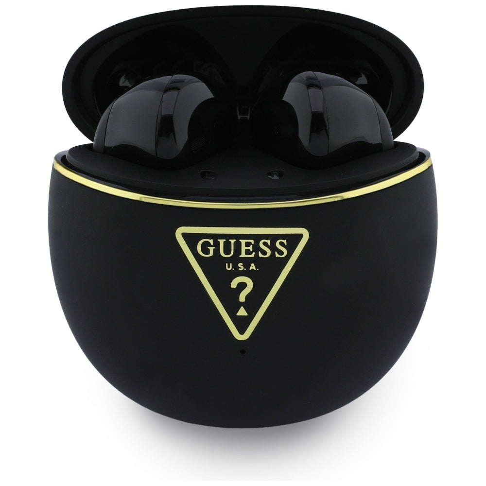 Handsfree Bluetooth Guess Script Print, TWS, Black