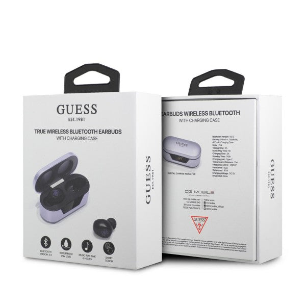 Handsfree Bluetooth Guess, TWS, Purple