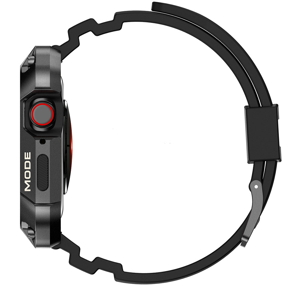 Lito RuggedArmor Strap for Apple Watch 44mm Series, Gray