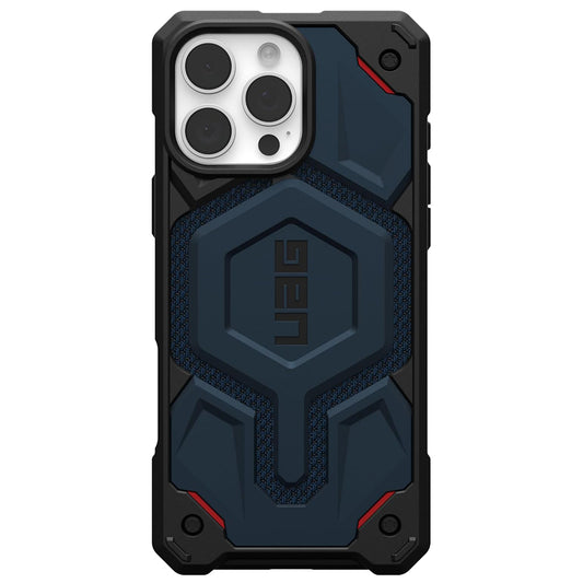 MagSafe Case for Apple iPhone 16 Pro Max, Urban Armor Gear, Monarch Pro Kevlar, Navy Blue