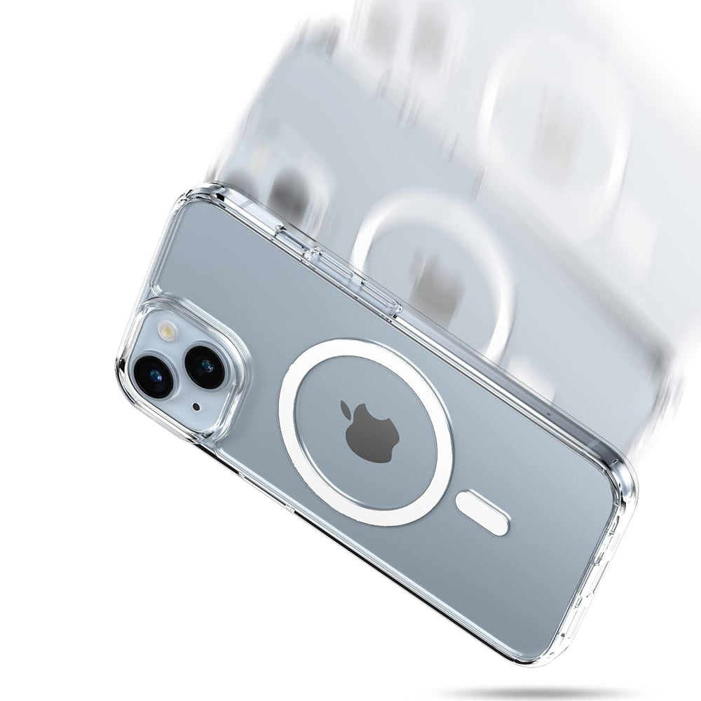 MagSafe Case for Apple iPhone 16 Pro, PanzerGlass, HardCase, White Transparent
