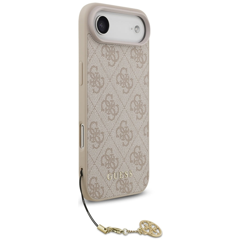 MagSafe Case for Apple iPhone 17 Air, Guess, 4G Charm Cradle, Pink
