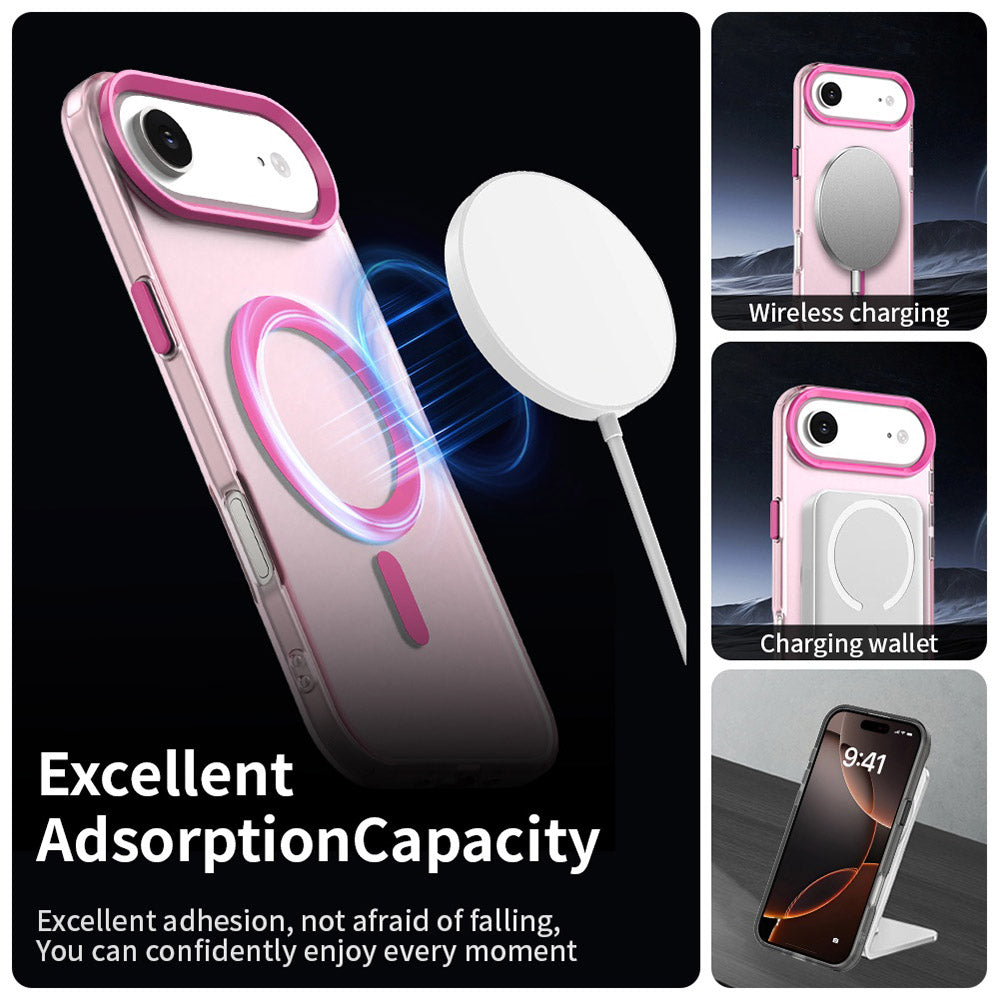 MagSafe Case for Apple iPhone 17 Air, Techsuit, CandyCase, Pink