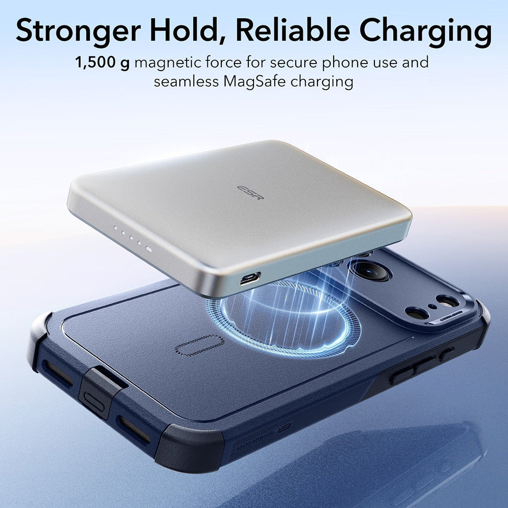 MagSafe Case for Apple iPhone 17 Pro, ESR, Cyber, Blue