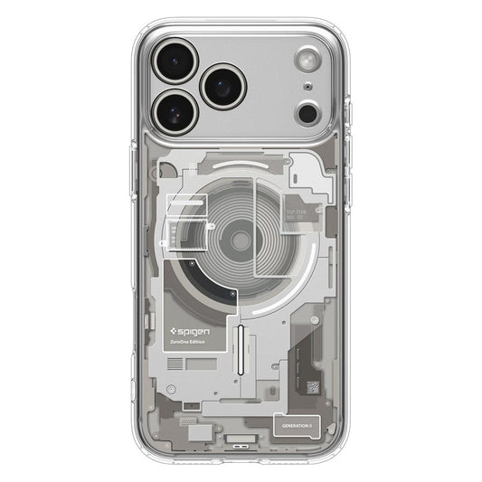 MagSafe Case for Apple iPhone 17 Pro Max, Spigen, Ultra Hybrid Neo One, Transparent