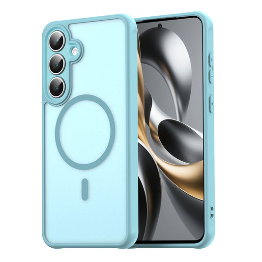 MagSafe Case for Apple iPhone 17 Pro Max, Techsuit, HaloFrost II, Light Green