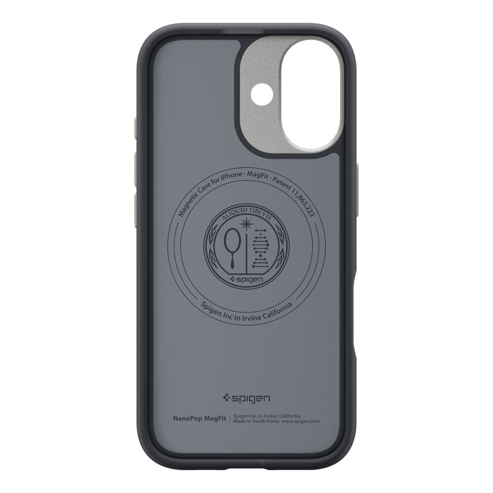 MagSafe Case for Apple iPhone 17, Spigen, Caseology Nano Pop, Black ACS10366