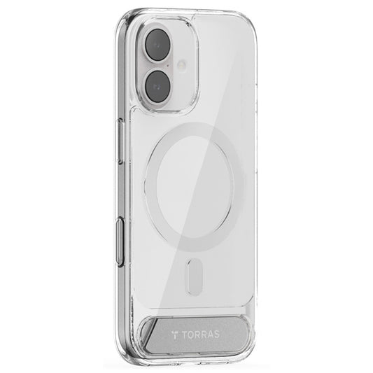 MagSafe Case for Apple iPhone 17, Torras, Pstand, Transparent