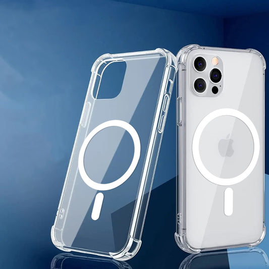 MagSafe Case for Honor Magic7 Pro, Techsuit, Shockproof, Transparent