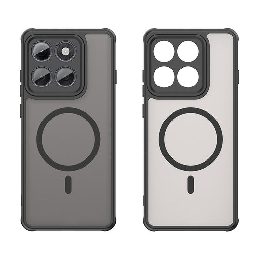 MagSafe Case for Motorola Edge 60 Pro, Techsuit, HaloFrost II, Green