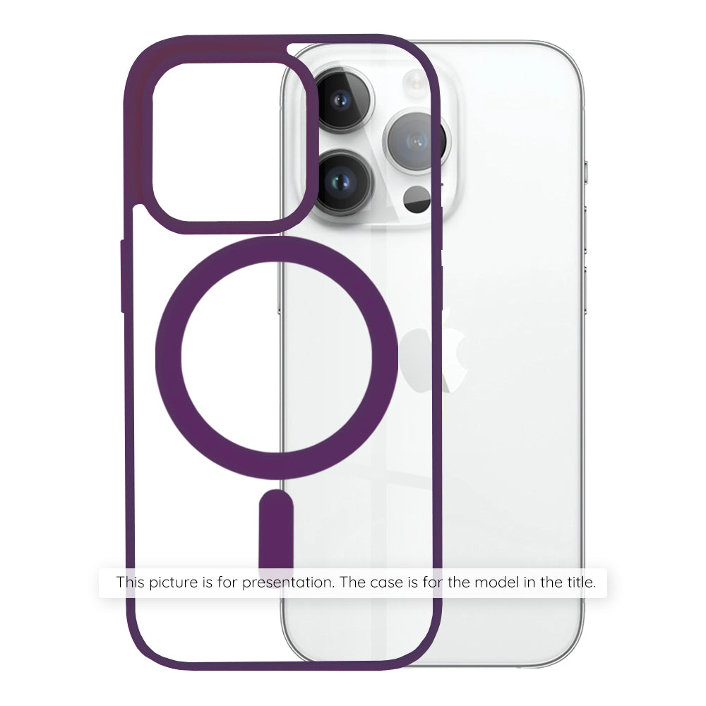 MagSafe Case for Samsung Galaxy A07 4G A075, Techsuit, Pro, Purple