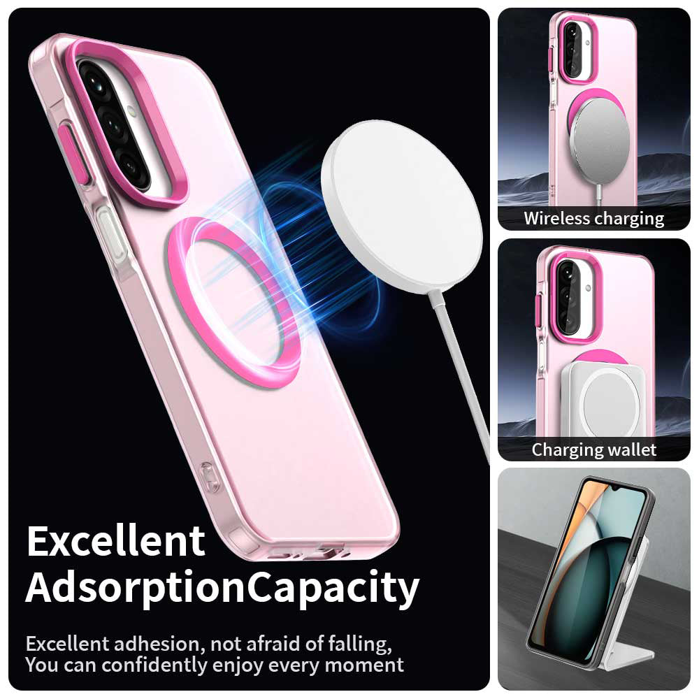 MagSafe Case for Samsung Galaxy A27 5G, Techsuit, CandyCase, Pink