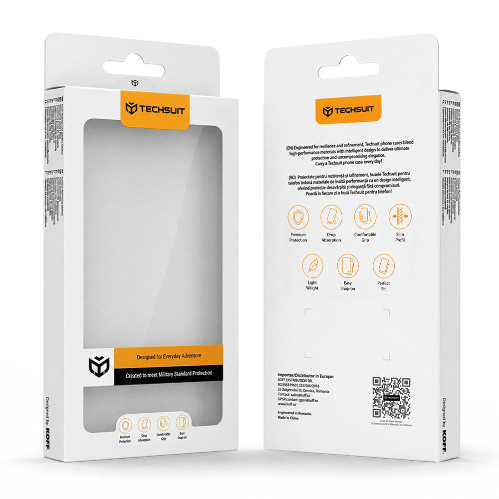 MagSafe Case for Samsung Galaxy A27 5G, Techsuit, Luxury Glitter, Blue