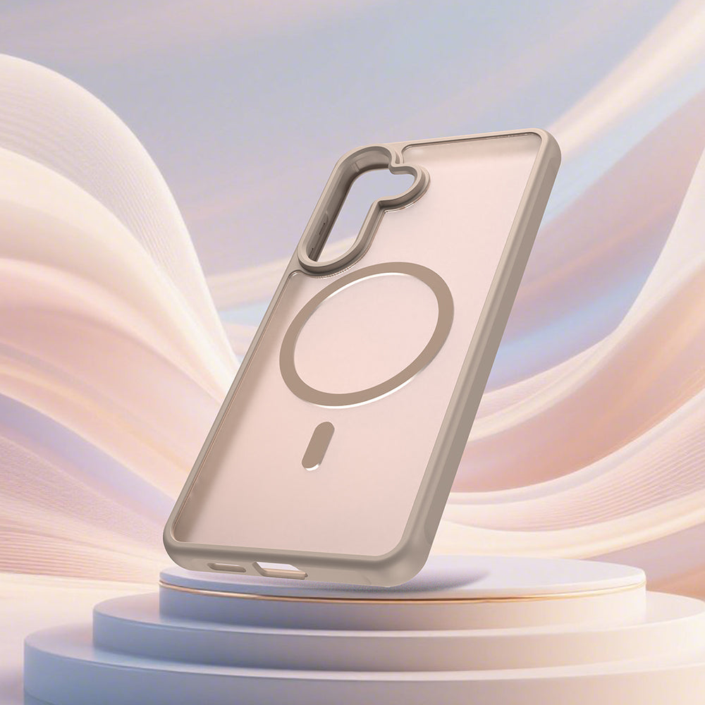 MagSafe Case for Samsung Galaxy S26 Plus S947, Techsuit, HaloFrost II, Gold