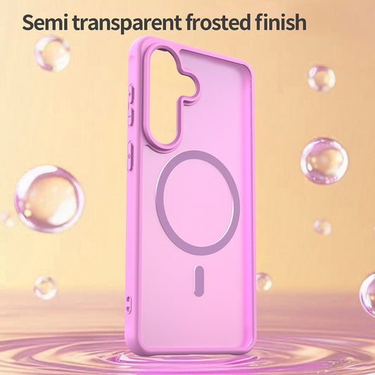 MagSafe Case for Samsung Galaxy S26 Plus, Techsuit, HaloFrost II, Pink