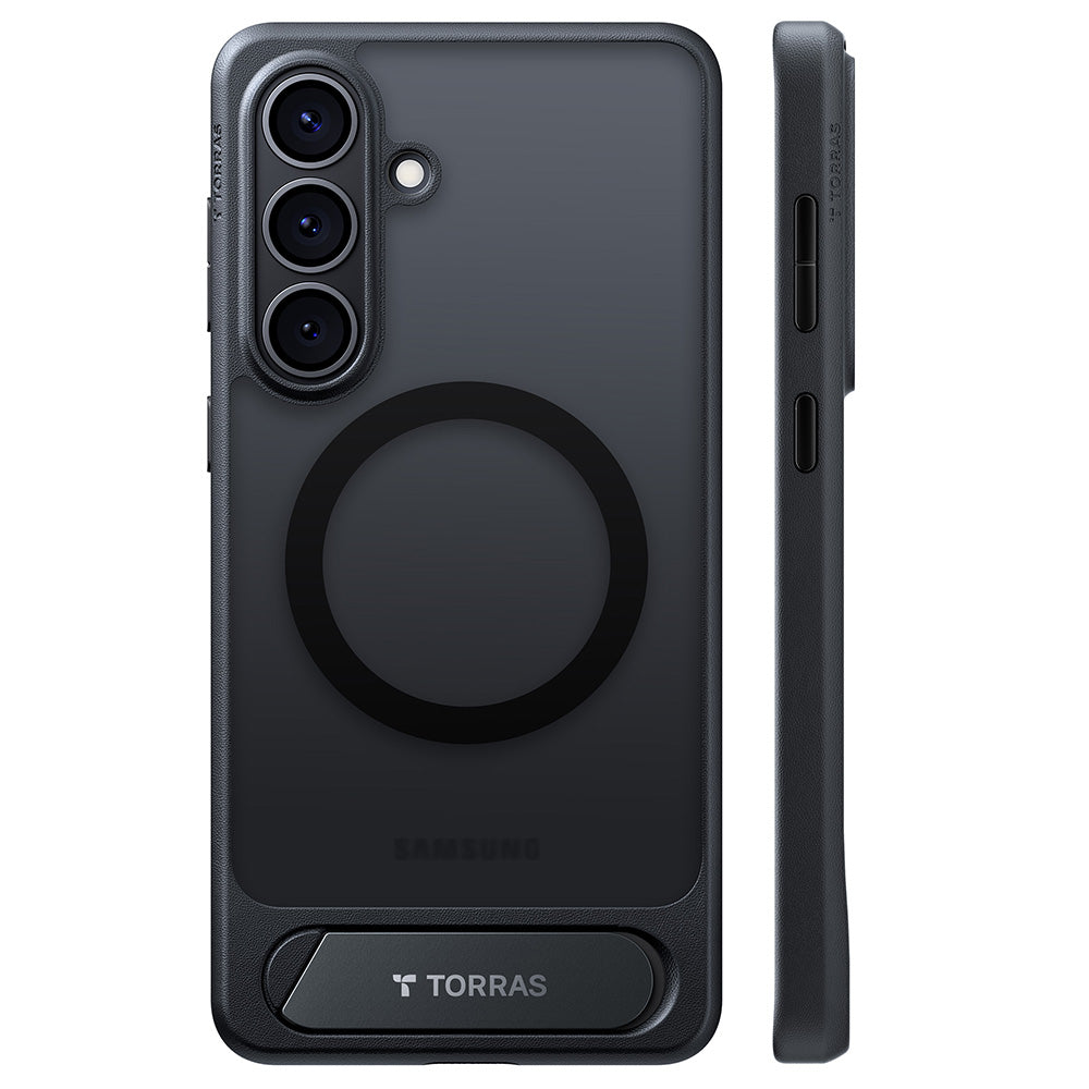 MagSafe Case for Samsung Galaxy S26 S942, Torras, Pstand, Black