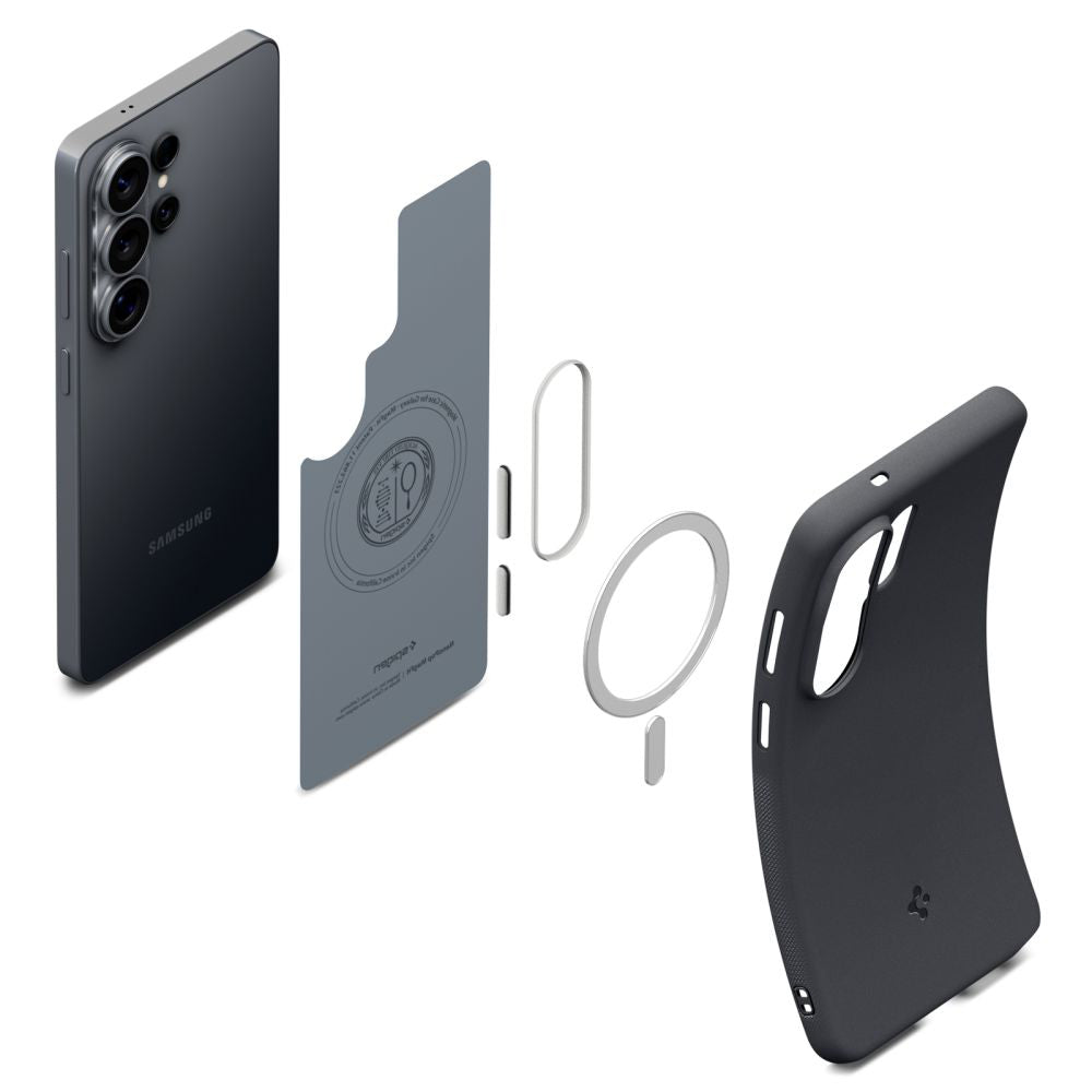 MagSafe Case for Samsung Galaxy S26 Ultra S948, Spigen, Caseology Nano Pop, Black