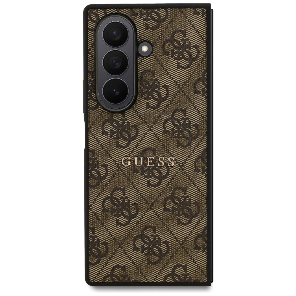 MagSafe Case for Samsung Galaxy Z Fold7 F966, Guess, 4G Classic, Brown