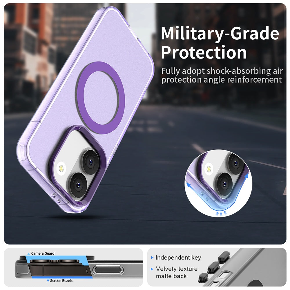 MagSafe Case for Xiaomi Poco X8 Pro, Techsuit, CandyCase, Purple