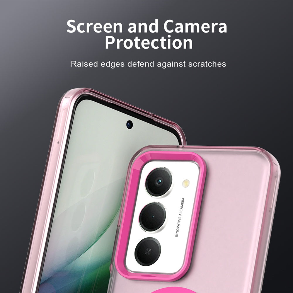 MagSafe Case for Xiaomi Redmi 15 5G / 15 4G, Techsuit, CandyCase, Pink