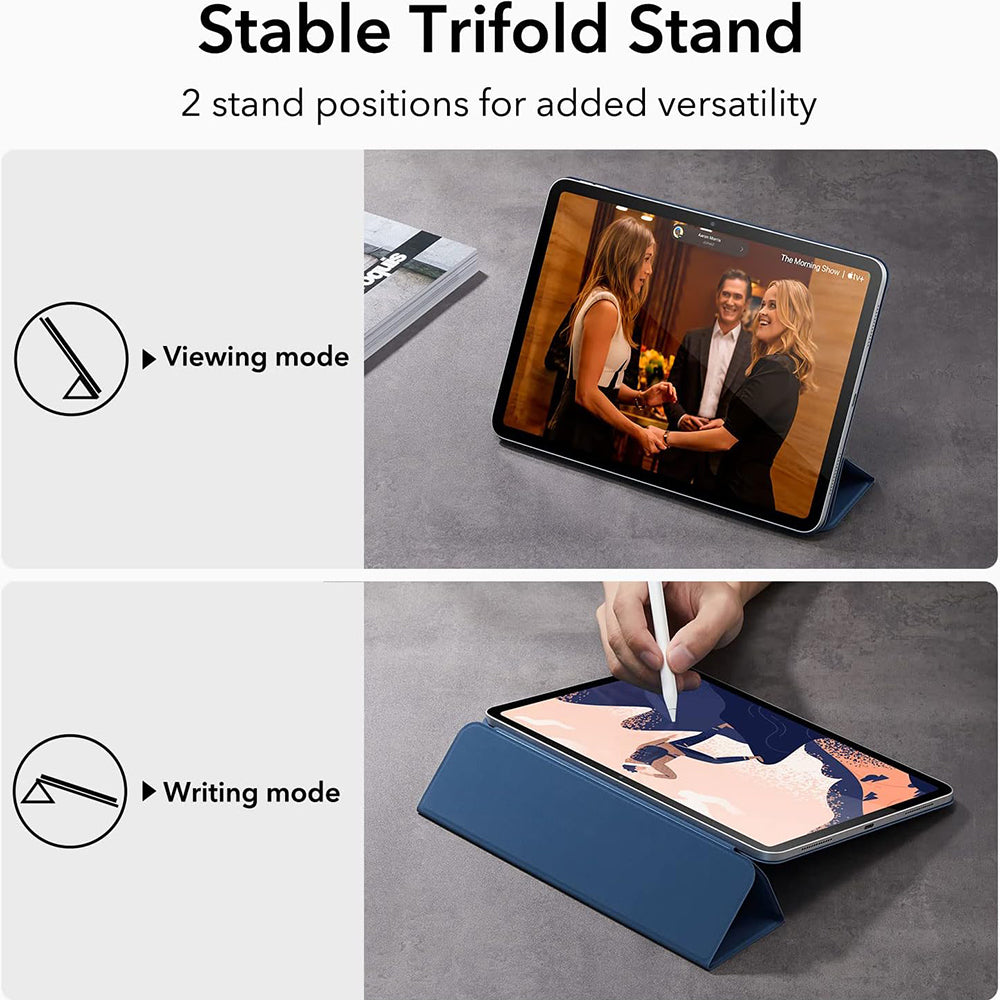 Case for Apple iPad (2025) / (2022), ESR, Rebound, Navy Blue