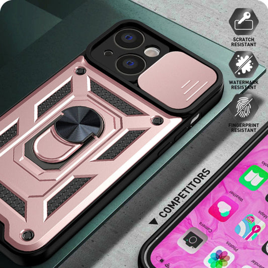 Case for Apple iPhone 14 Pro, Techsuit, CamShield, Pink