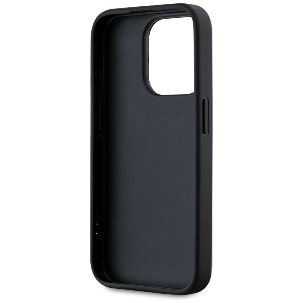 Case for Apple iPhone 15 Pro, Karl Lagerfeld, Saffiano Athleisure Stripes with Strap, Rosie
