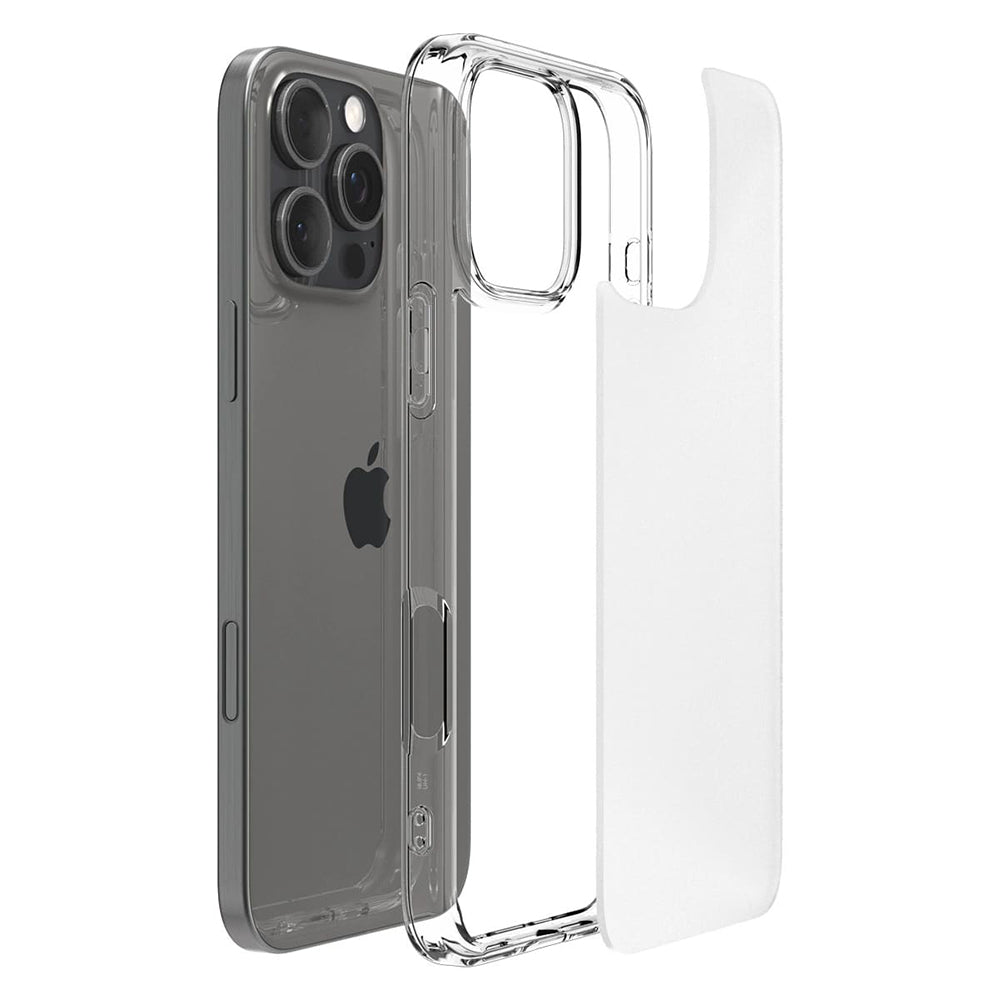 Case for Apple iPhone 16 Pro, Spigen, Ultra Hybrid, Satin Transparent ACS08122