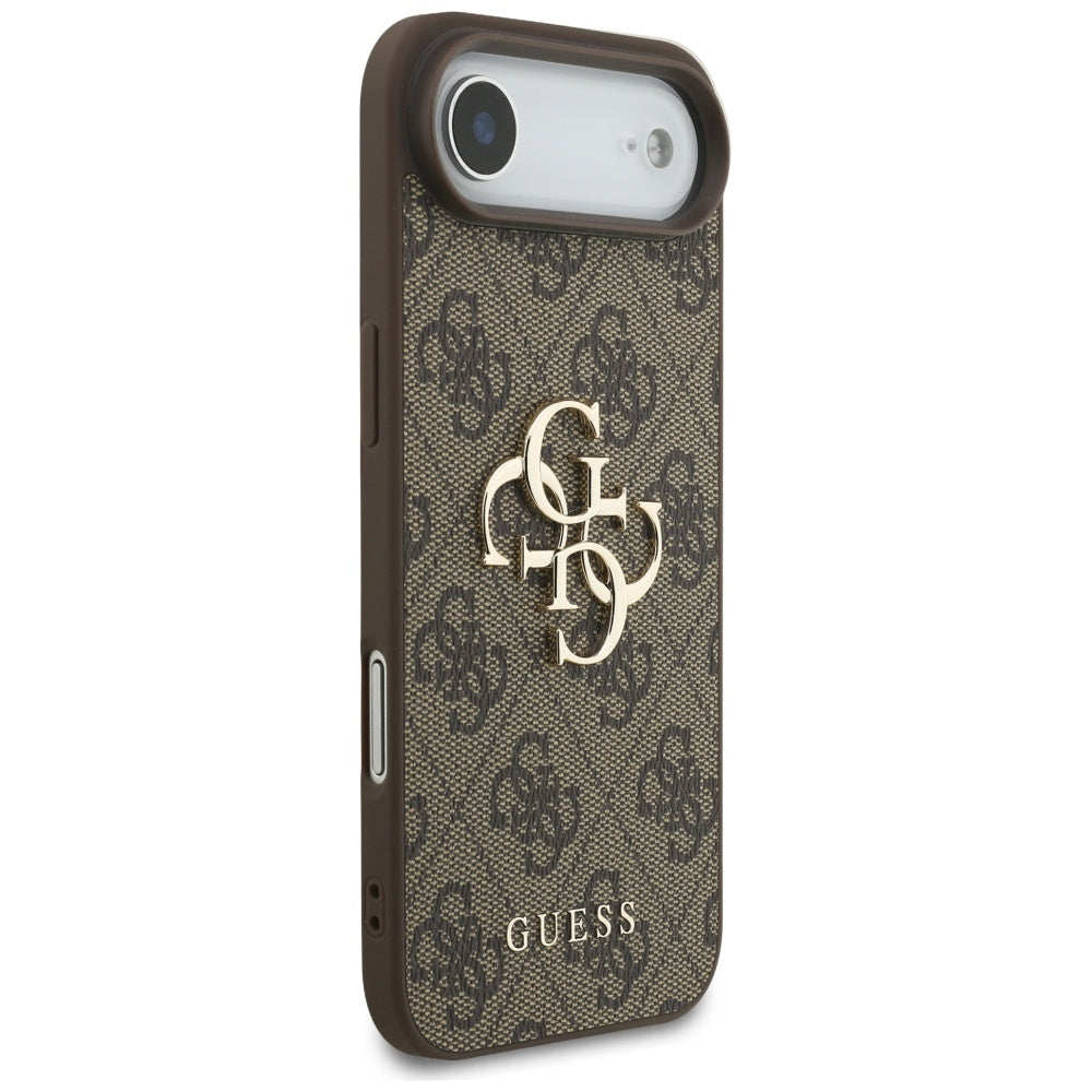 Case for Apple iPhone 17 Air, Guess, 4G Big Logo, Brown