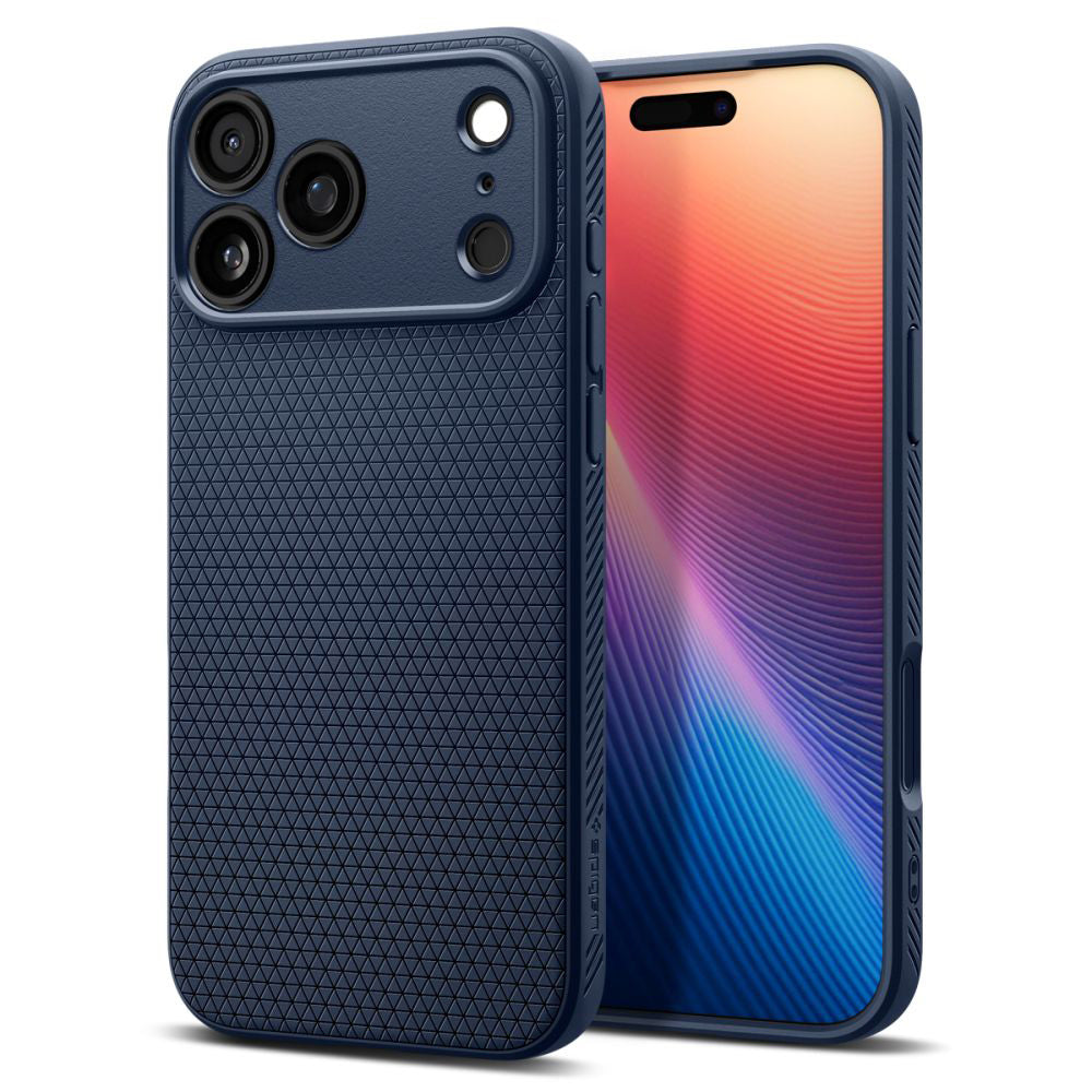 Case for Apple iPhone 17 Pro Max, Spigen, Liquid Air, Navy ACS10266