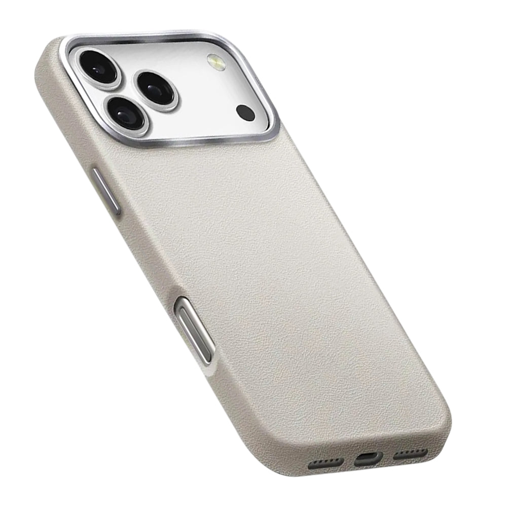Case for Apple iPhone 17 Pro Max, UNIQ, Lyden Leatherette, Grey