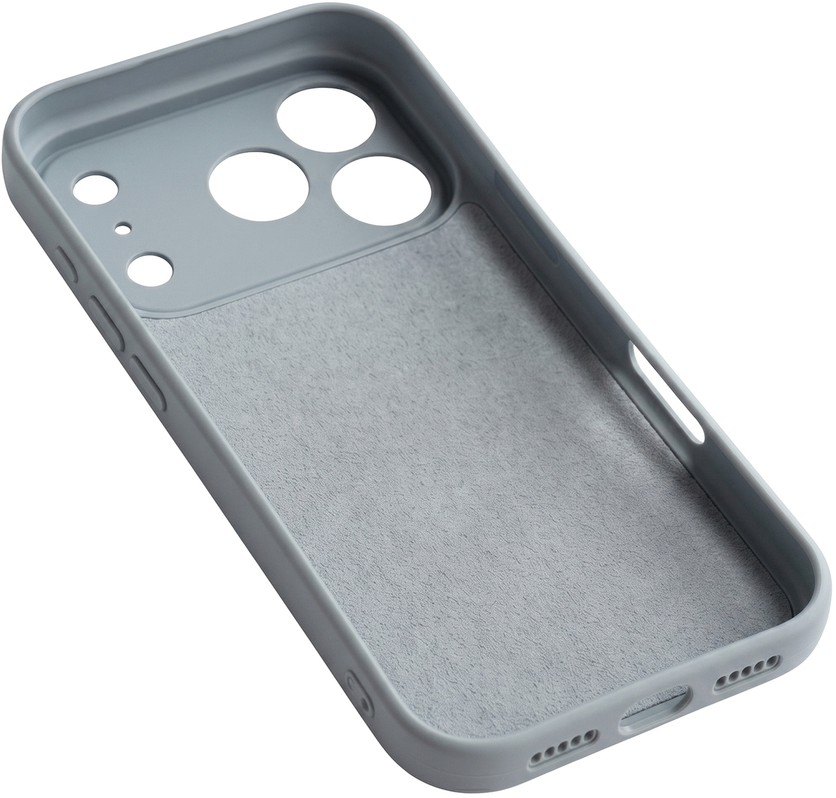 Case for Apple iPhone 17 Pro Max, OEM, Silicone, Gray