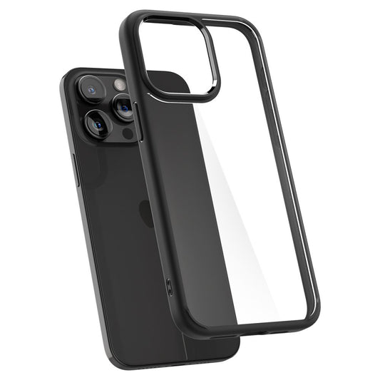 Case for Apple iPhone 15 Pro, Spigen, Ultra Hybrid, Matte Black ACS06713