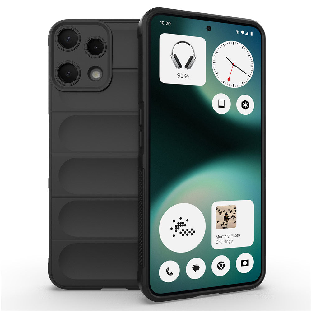 Case for Nothing Phone (3a) Lite, Techsuit, Magic Shield, Black