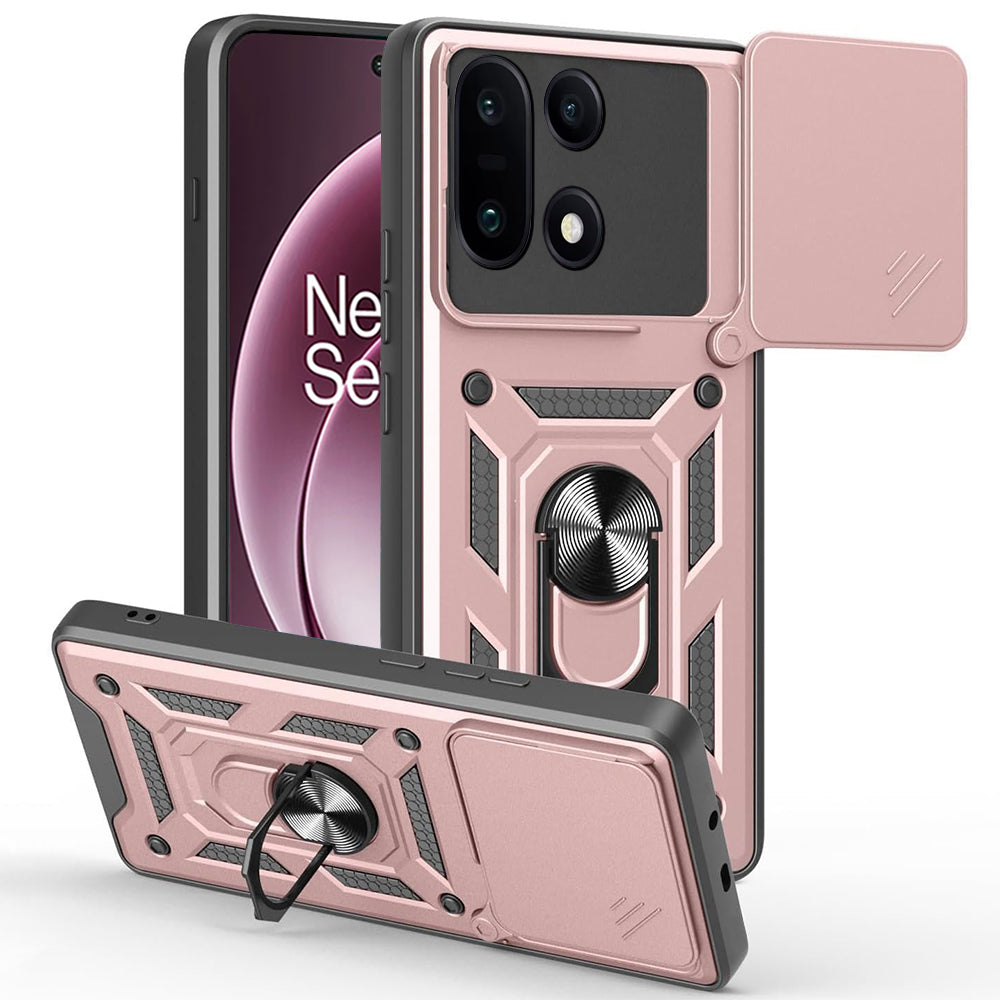 Case for OnePlus 15, Techsuit, CamShield, Rose Gold