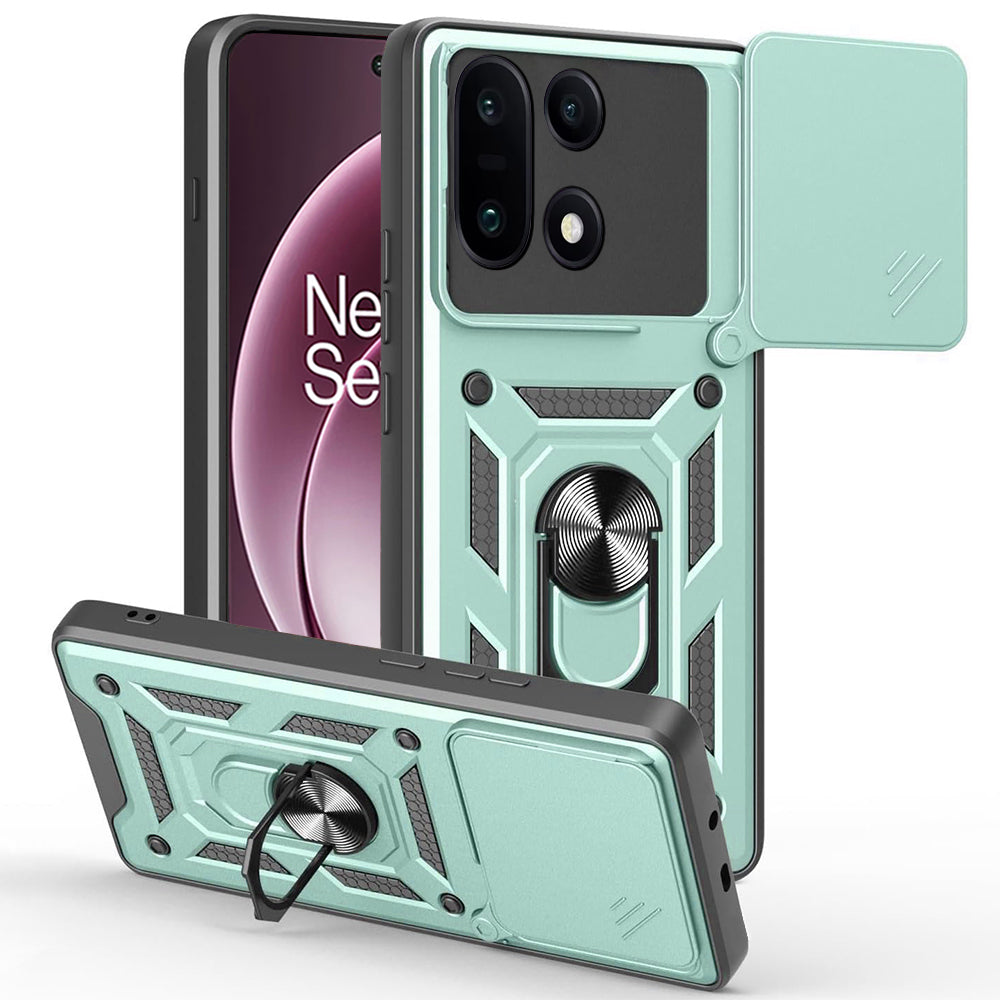 Case for OnePlus 15, Techsuit, CamShield, Green