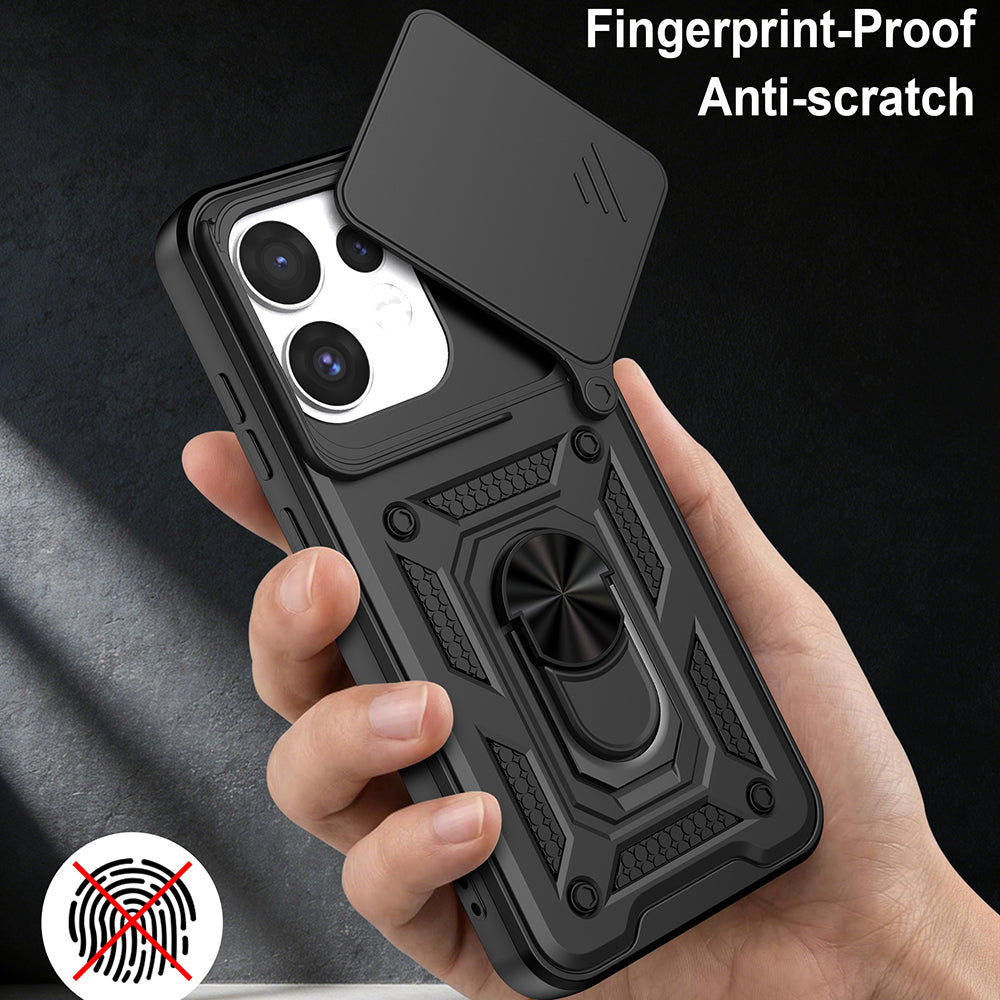 Case for Oppo Reno16 / Reno16 Pro, Techsuit, CamShield, Green