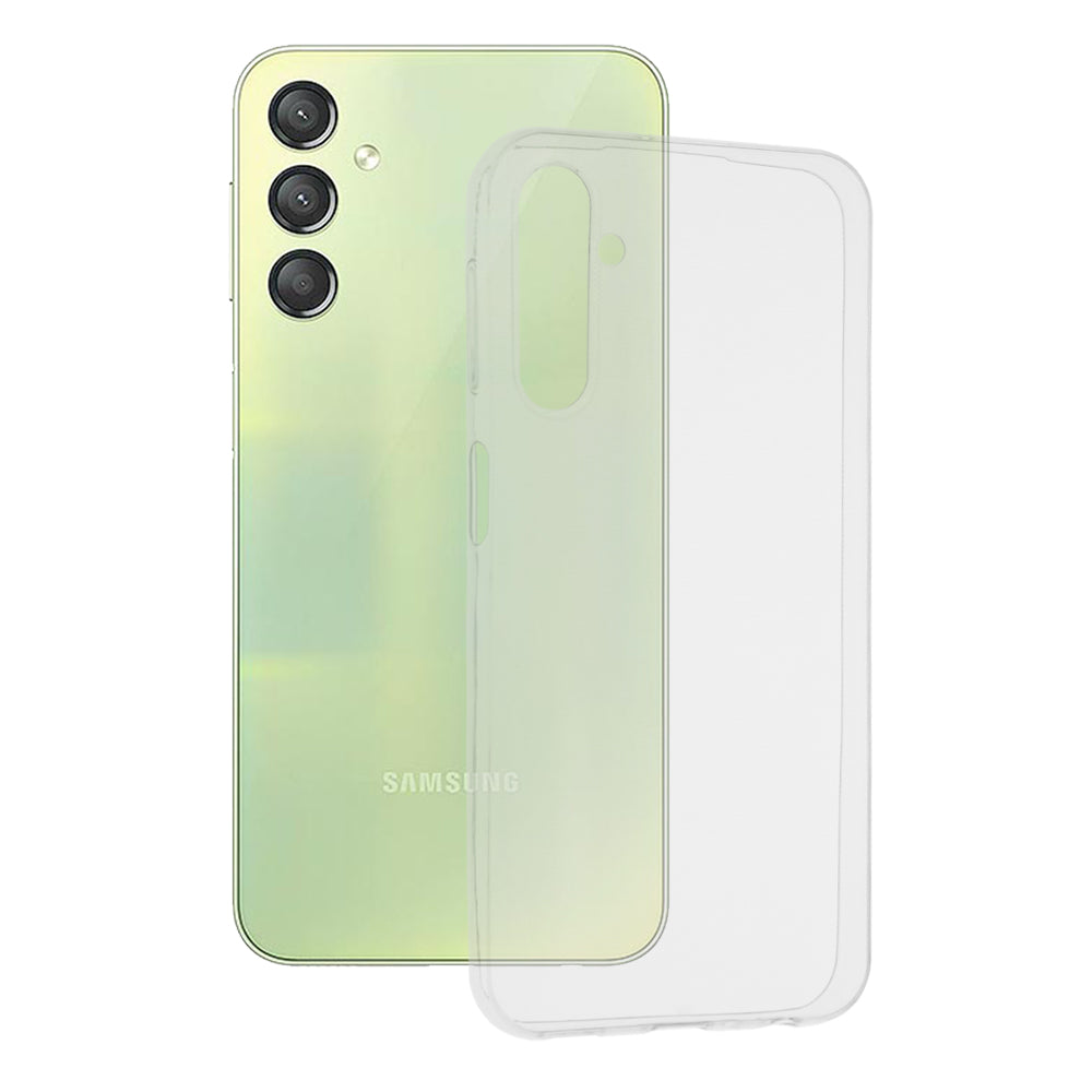 Case for Samsung Galaxy A24 4G A245, Techsuit, Clear, Transparent