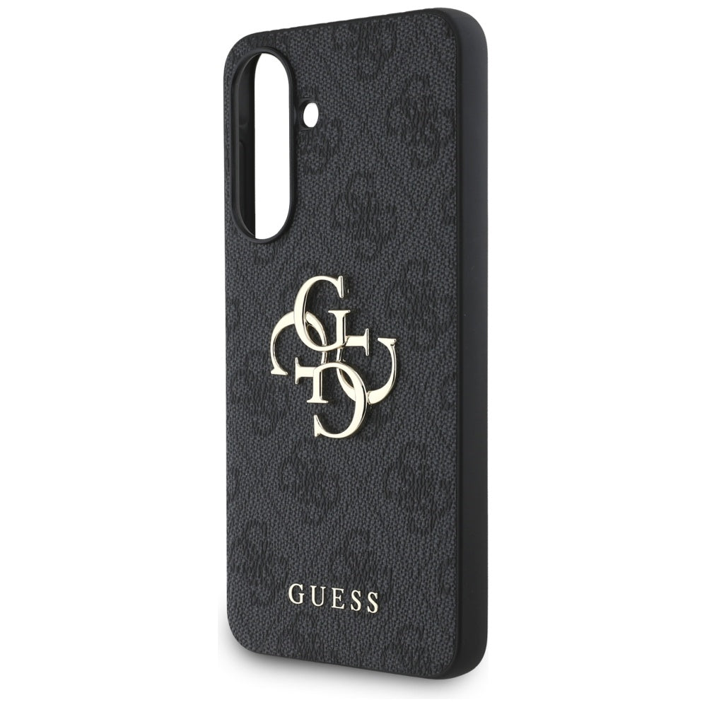 Case for Samsung Galaxy A56 A566, Guess, 4G Big Logo, Black