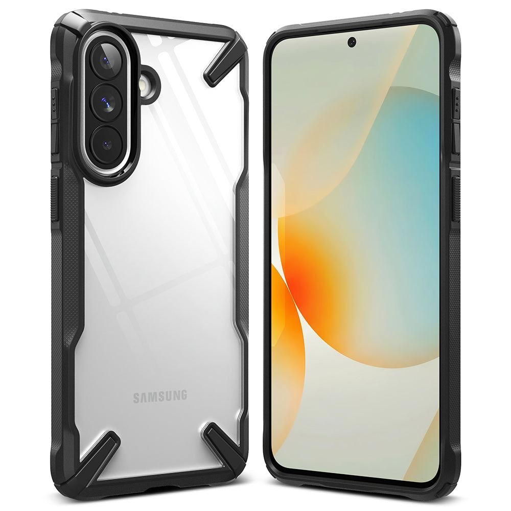 Case for Samsung Galaxy A57 5G, Ringke, Fusion X, Black