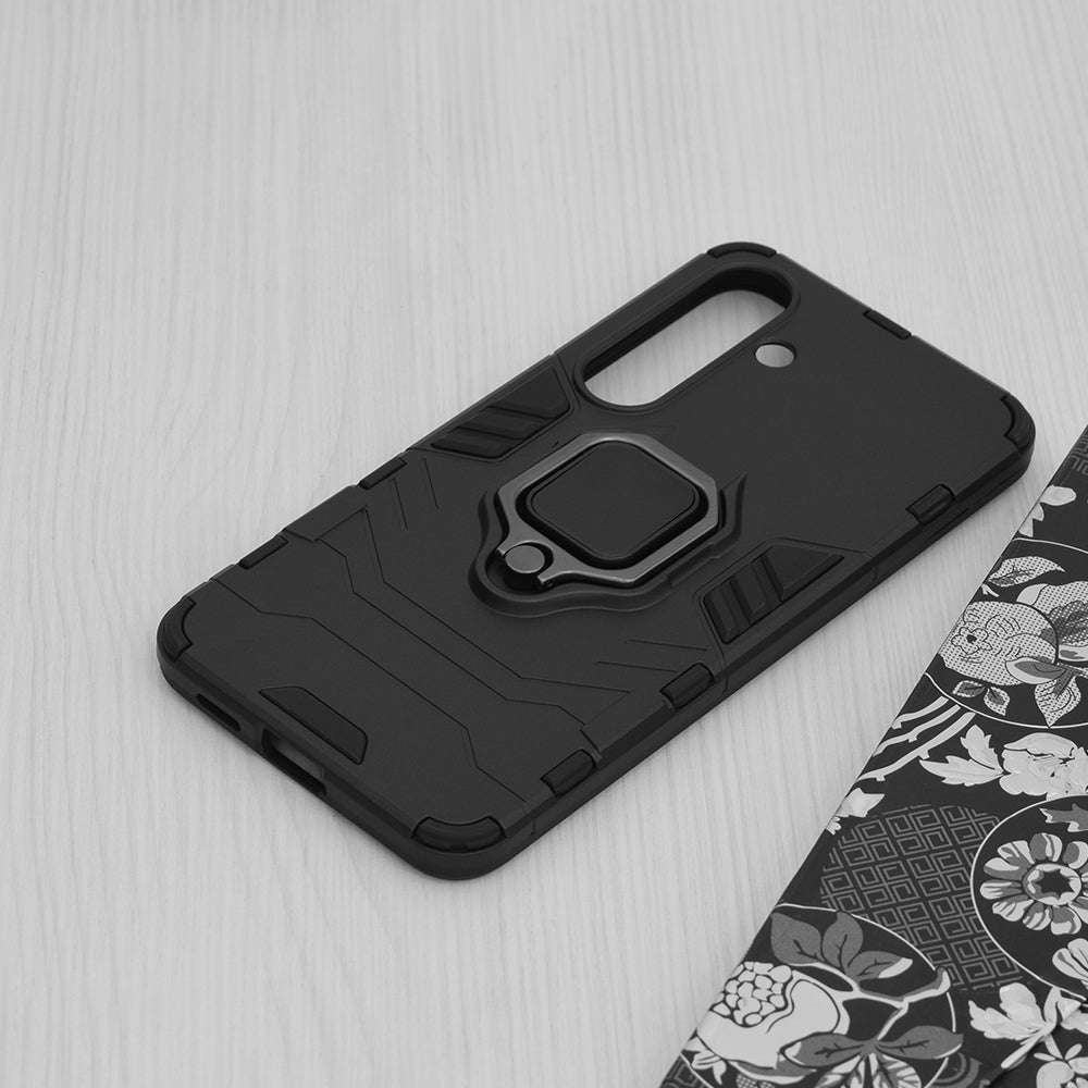 Case for Samsung Galaxy S24 S921, Techsuit, Shield, Black